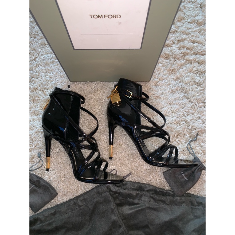 Tom Ford Padlock Collection Sandal Heels